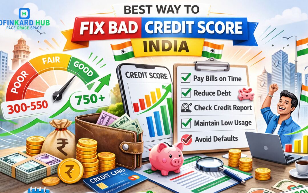 Best Way to Fix Bad Credit Score India USERS