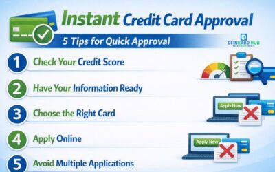 Instant Credit Card Approval 5 Tips