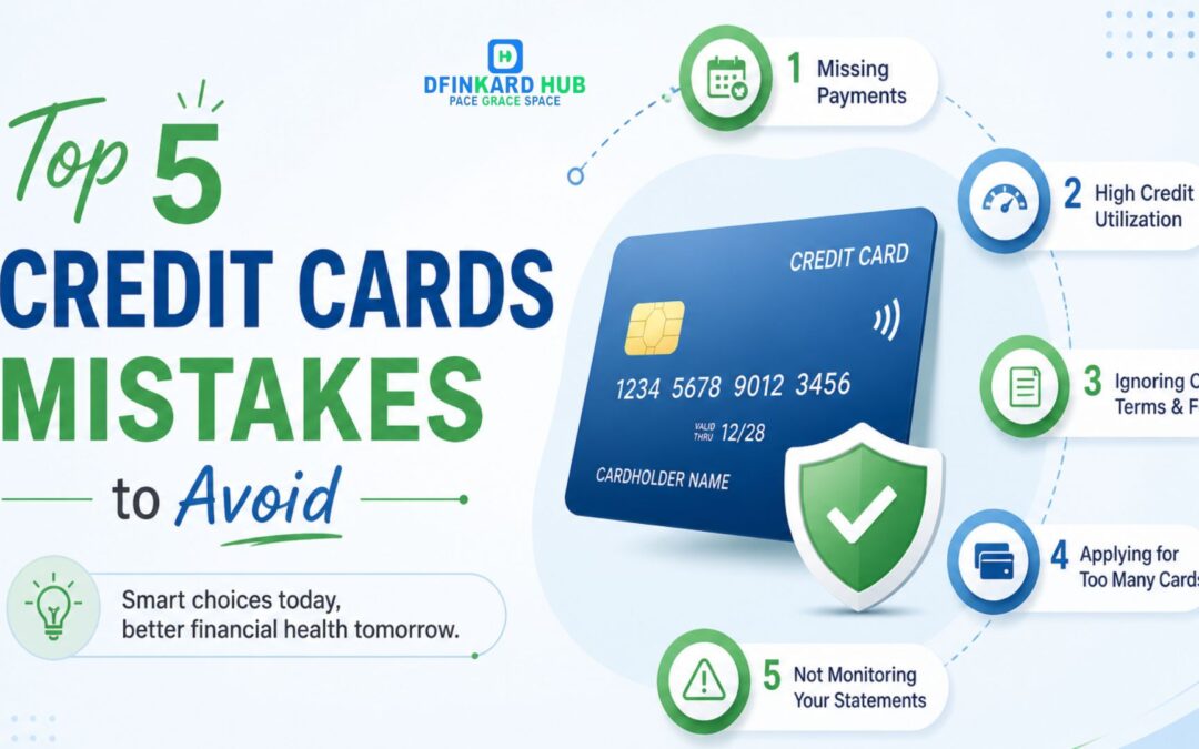 Top 5 Credit Cards Mistakes to Avoid